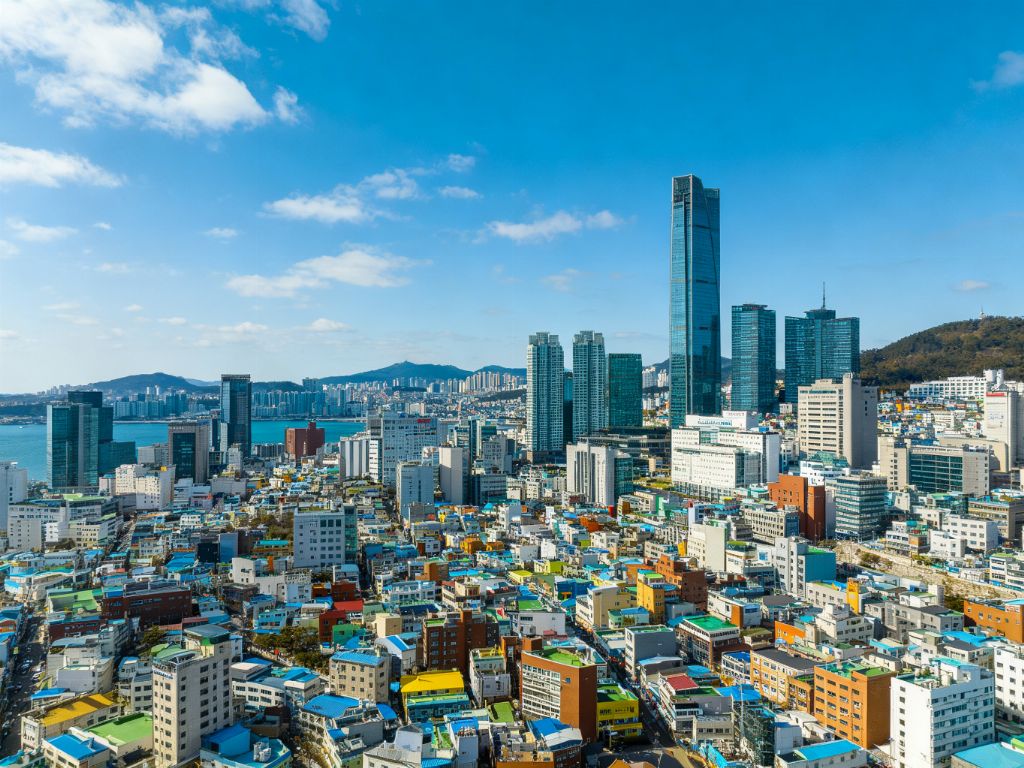 釜山城市全景