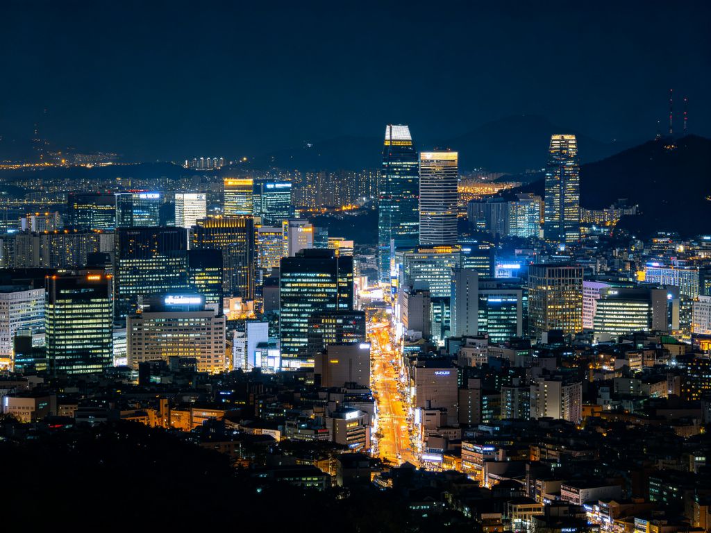 釜山城市夜景